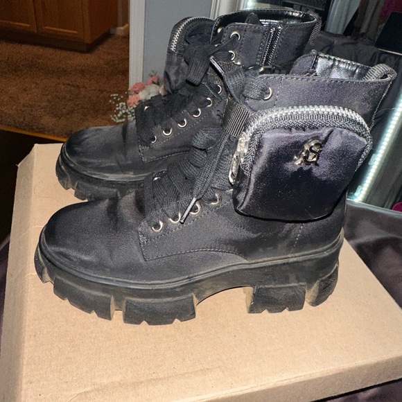 Steve Madden Combat Boots - Picture 8 of 12